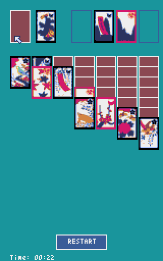 Hanafuda Solitaire