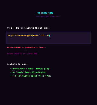 QR Snake Game