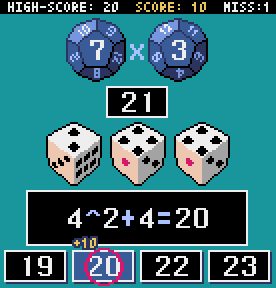 Dice Arithmetic